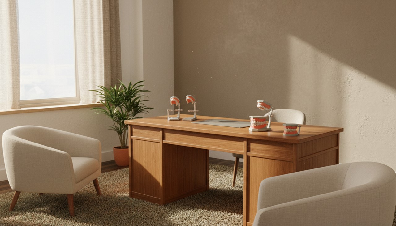 子どもの歯の成長発育と矯正治療開始時期のイメージ