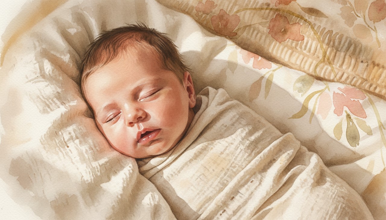 赤ちゃんの口腔発達と歯並び予防のイメージ